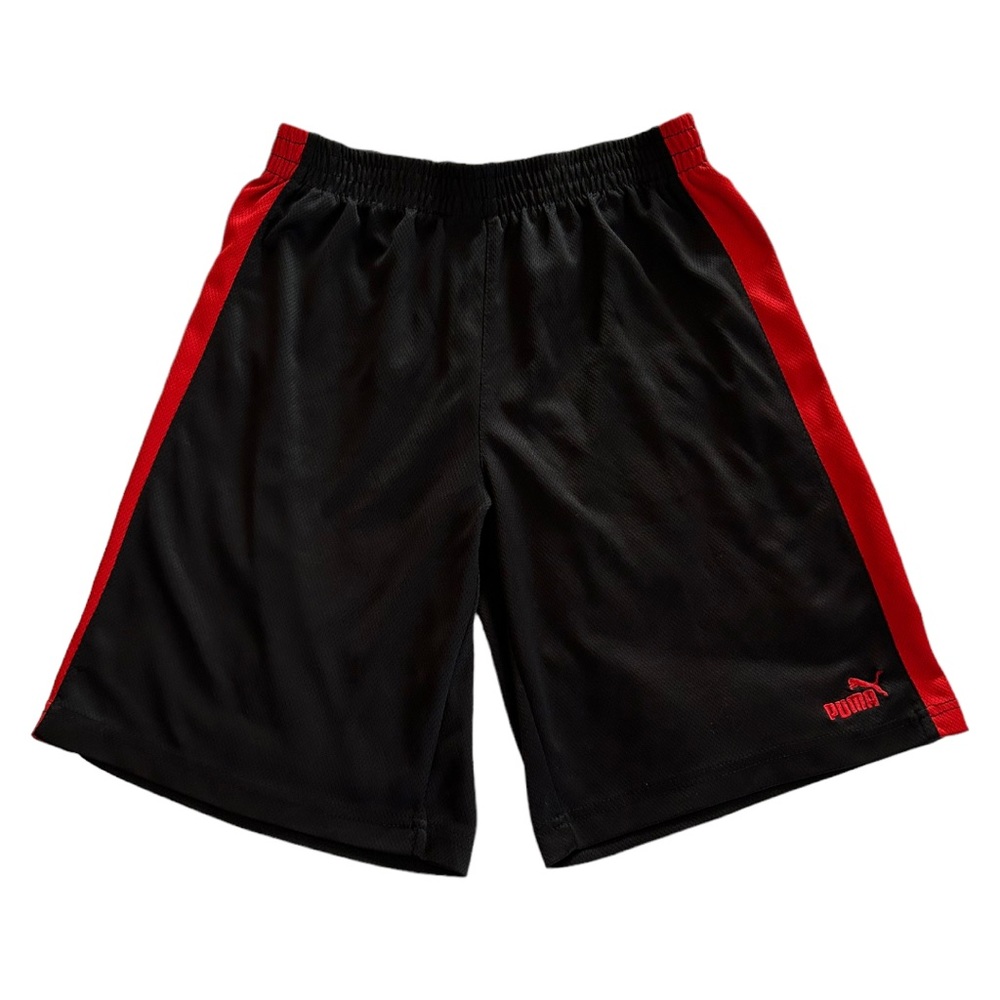 Puma Boy’s Black Puma Basketball Shorts Sz XL